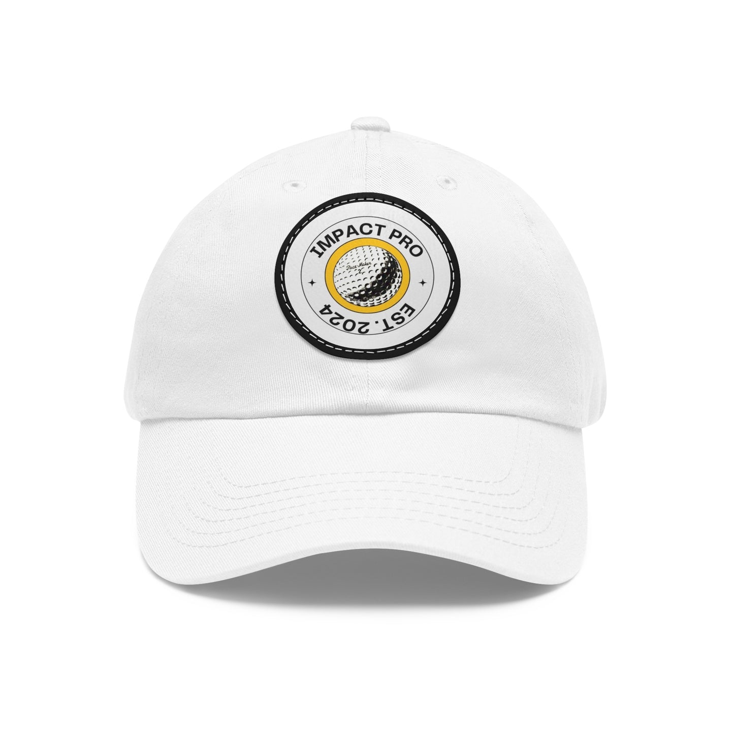 Impact Pro Baseball Cap with Leather Patch