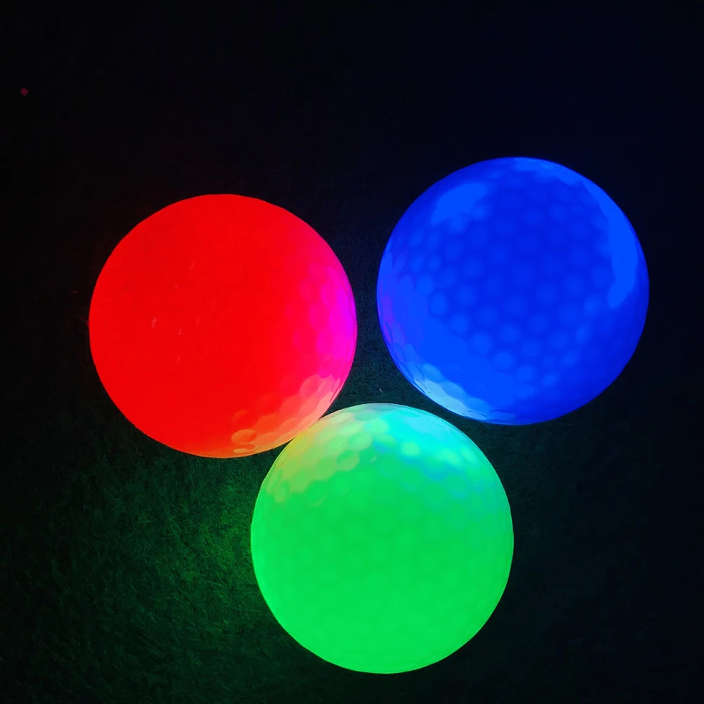 Glow Golf Balls for Night Sports